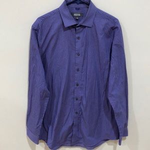 Kenneth Cole Reaction- Blue and Purple-button down